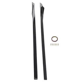 29ksqt Maxpeedingrods 2pc Gloss Black Side Skirt For Bmw 8 Series G14 G15 2019 Abs Extension Lip