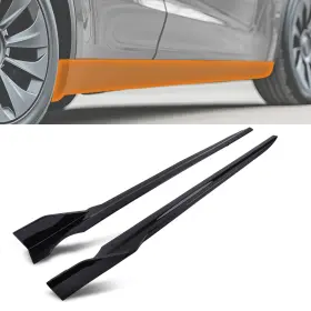 3f5pk9 Maxpeedingrods 2x Kitside Skirt For Bmw X5 G05 M Sport 2019-2025 Black Extension Panel Abs
