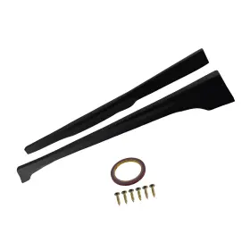 4cawue Maxpeedingrods Side Skirts Extension Panel Lip For Toyota Corolla All Models 09-13 Abs Plastic
