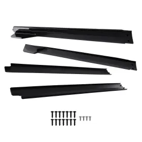 5scitr Maxpeedingrods Body Kit Side Skirt Extension For Toyota Camry 2018-2024 Black Abs Panel 2pcs