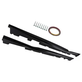 5u78ag Maxpeedingrods Abs Side Skirt Extension Panel For Chevrolet Camaro 16-20 Matte Black Body Kit