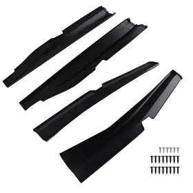 64vl72 Maxpeedingrods Aero Side Skirts For Chevrolet Corvette C7 Z06 14-19 Carbon Look Abs Body Kit