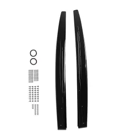 6ozj0c Maxpeedingrods 2x Abs Side Skirt Extension Lip Body Set For Bmw F32 F33 F36 4-series 14-20