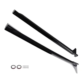 6pbl5r Maxpeedingrods 2pcs Side Skirts For Honda Civic Mc Fe180jdm 2022 2023-2025 Abs Plastic