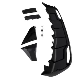 72ndlp Maxpeedingrods Gloss Black Rear Diffuser With Extensions For 24-25 Tesla Model 3 Highland V Style