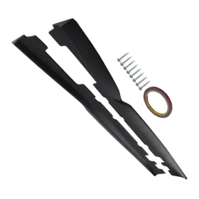 7b9w4c Maxpeedingrods Body Kit Side Skirt Extension For Chevrolet Camaro 16-20 Matte Black Panel