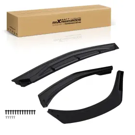 9074im Maxpeedingrods Front Bumper Kit M Style For Hyundai Sonata 2020-2023 Lower Gloss Black Splitter
