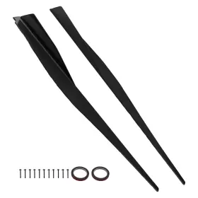 Maxpeedingrods 9er0sc Side Skirt Extension Panel For Chevrolet Corvette C8 2020-2022 Abs Carbon Look