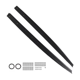 9p8cde Maxpeedingrods Extension Side Skirt Panel Set For Bmw F32 F33 F36 4 Series 14-20 Matte Black