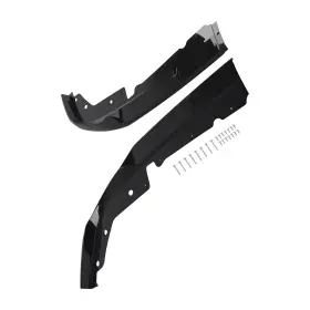 Maxpeedingrods 9t0lan Bumper Add-on Lip For Bmw G20 3 Series M Sport 2022-24 Gloss Black Front