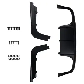 Maxpeedingrods A058f7 Rear Bumper Diffuser Lip For Bmw E92 E93 M3 Coupe 2008-2013 Gloss Black Plastic