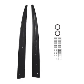 B8oufh Maxpeedingrods Abs Side Skirt Panel Extension For Bmw F32 F33 F36 4-series 14-2020 Matte Black