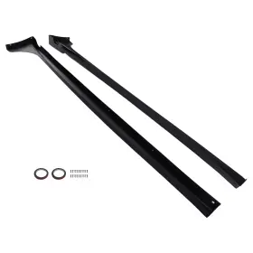 Bn34jk Maxpeedingrods 2x Side Skirts Extension Panel Lip Set For Honda Civic Mc Fe180jdm 2022-2025