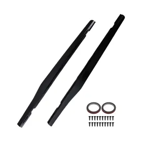 Cm34w8 Maxpeedingrods Black Abs Body Side Panel For Chevy Camaro Ss Ls Lt 10-2015 Skirt Extension Set