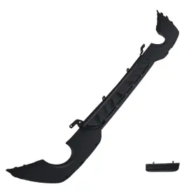 Dcgrp6 Maxpeedingrods Lower Bumper Diffuser For Bmw 3 Series G20 M Sport 2018-2022 Dual Exhaust Black