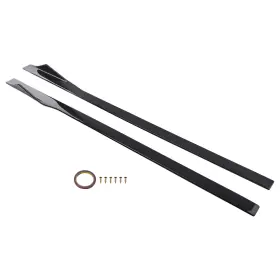 E86w9f Maxpeedingrods Abs Plastic Side Skirt Extension For Bmw 8 Series G14 G15 2019 Gloss Black