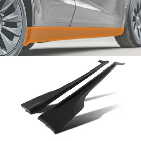 Maxpeedingrods Ec7j0g Side Skirt Extension For Subaru Brz Scion Fr-s 2012 2013 2014-2021 Black