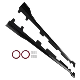 F38jqv Maxpeedingrods Side Extension Lip Body Panel Kit For Honda Accord 2018-2022 Ex Sport Black Abs