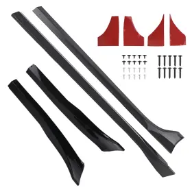 Fgubc6 Maxpeedingrods Abs Side Skirt Body Panel Kit For Tesla Model 3 17-23 Black Extension 2pcs Set