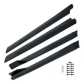 Foed6a Maxpeedingrods Body Kit Side Skirt Extension For Toyota Camry 2018-2024 Black Abs Panel 2pcs