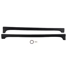 Grxc15 Maxpeedingrods Body Kit Side Skirt Extension For Honda Civic Sedan 12-15 Black Abs Panel Pair
