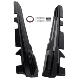 Hdcy1t Maxpeedingrods 2pcs Kit Gloss Black Side Skirt For Bmw X3 X4 X3m X4m G01 G02 2018-2023