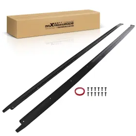 Hoc815 Maxpeedingrods Abs Gloss Black Side Skirts Kit For Bmw F15 X5 F85 X5m F16 X6 F86 X6m 2015-2019
