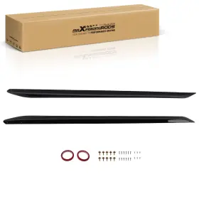 I6d9sv Maxpeedingrods Black Side Panel Kit For Bmw 3 Series G20 M-sport 2019-2023 Skirt Extension Set