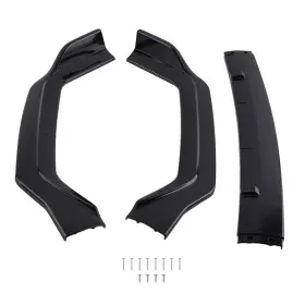 Izo34k Maxpeedingrods Front Aero Protection For Infiniti Q50 Sport 2018-23 Black Lip Kit