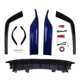 J3oxgv Maxpeedingrods Rear Diffuser Side Corner Apron Spat Trim For Honda Accord 10th 18-22 Blue