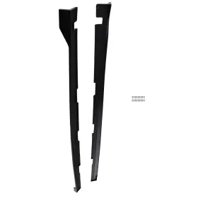J46u0z Maxpeedingrods Side Extension Body Panel For Honda Civic 10th Gen 2016-2020 2021 Gloss Black