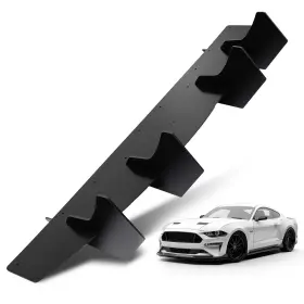 J4ivkm Maxpeedingrods Bumper Kit For Ford Mustang 2015-2023 9pc Black Rear Diffuser Lip Gloss