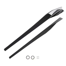 J5fbx9 Maxpeedingrods Black Side Panel Extension Kit For Chevrolet Corvette C8 2020-24 Body Skirt Abs