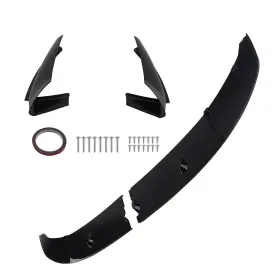 Maxpeedingrods Ldg5ou Front Bumper Splitter Lip For Bmw F10 5 Series M Sport 2011-2016 Black 4 Piece