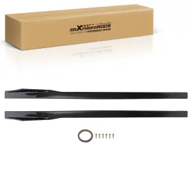 Mayw4k Maxpeedingrods Abs Plastic Side Skirt Splitter For Bmw 8 Series G14/g15 2019 Gloss Black