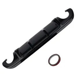Mog1yi Maxpeedingrods Rear Bumper Add On Lip For Infiniti Q50 Q50s Sport 2014-2017 Gloss Black