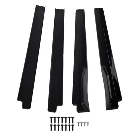 Mz3geo Maxpeedingrods Body Kit Panel Side Extension For Toyota Camry 18-24 Gloss Black Abs Skirt 2pcs