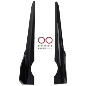 N25amo Maxpeedingrods Side Skirt Extension 2x Kit For Bmw X5 G05 M Sport 2019-2025 Black Abs Plastic