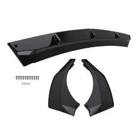 N6rw52 Maxpeedingrods Front Bumper Cover Guard For Hyundai Elantra 2021-2024 Gloss Black Plastic Lip
