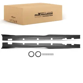Obdnt0 Maxpeedingrods Side Body Extension Panel Kit For Dodge Charger 2015-2023 Carbon Look Abs