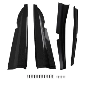 Ocsan5 Maxpeedingrods Side Apron Skirts For Chevy Corvette C7 Z06 2014-2019 Carbon Look Body Kit
