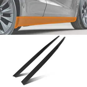 P8fe9s Maxpeedingrods Side Skirt Body Kit For Bmw F32 F33 F36 4-series 2014-2020 Carbon Look Extension