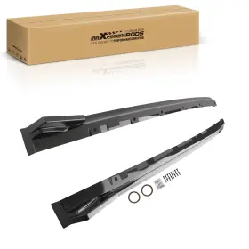 Qb97h0 Maxpeedingrods L And R Side Skirt Extension Lip For Subaru Wrx Sti 2015-2021 Carbon Fiber