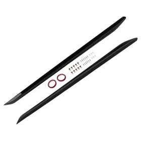 Qoyzp3 Maxpeedingrods Abs Side Skirt Panel Kit For Bmw G20 3 Series M-sport 2019-2023 Gloss Black 2pc