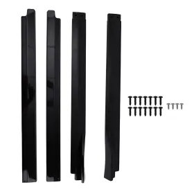 Rfxf7y Maxpeedingrods Body Kit Side Skirt Extension For Toyota Camry 2018-2024 Black Abs Panel 2pcs