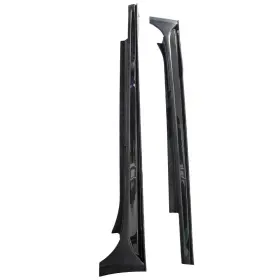 Rlb85g Maxpeedingrods 2pcs Rocker Panel Side Skirt Carbon Fiber Set For Maserati Ghibli 2014 2015 2016