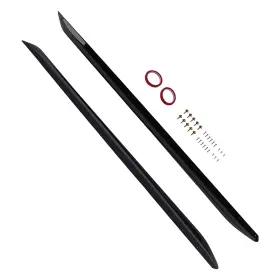 Smoy9g Maxpeedingrods Abs Side Panel Kit For Bmw G20 3-series M-sport 2019-2023 Black Skirt Extension