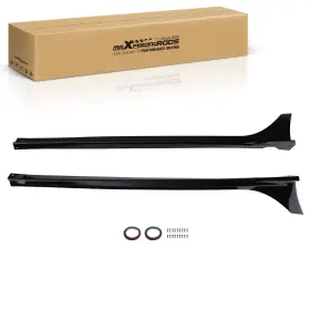 Sp5fta Maxpeedingrods Side Skirts Extension Panel Lip For Honda Civic Mc Fe180jdm 22-2025 Abs Plastic