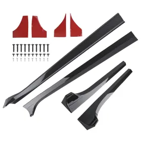 Tlwiz4 Maxpeedingrods Black Side Skirt Extension Panel Kit For Tesla Model 3 2017-23 Abs Plastic 2pcs