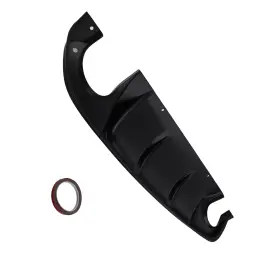 Tlyew2 Maxpeedingrods Pp Rear Diffuser Extension For Infiniti Q50 Q50s Sport 2014-17 Gloss Black